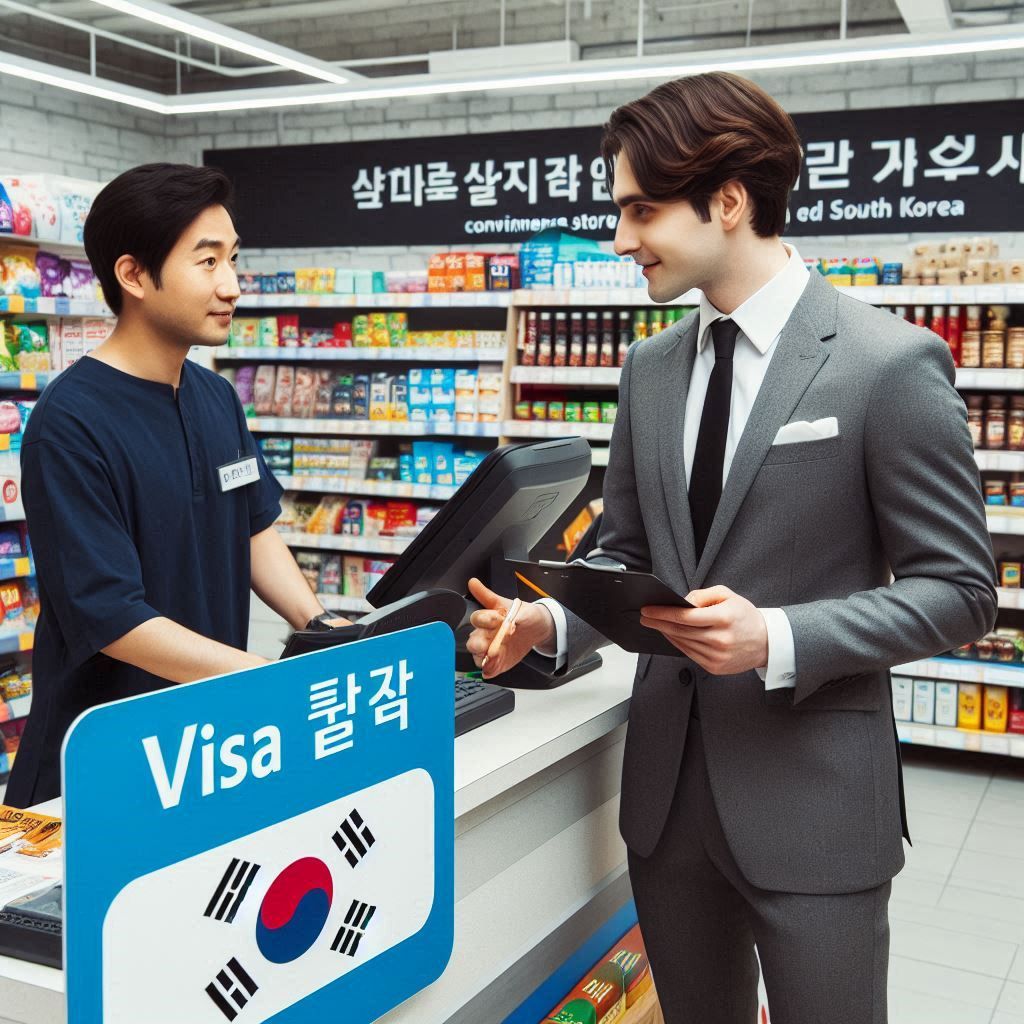 Solving visa inquires…¿In a convenience store???