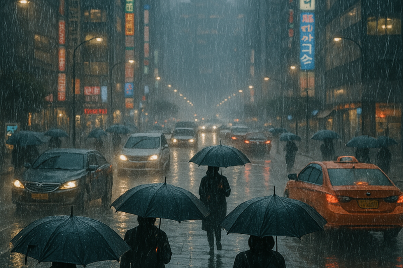 Emergency Weather Alerts in Seoul: Heavy Rain Risks