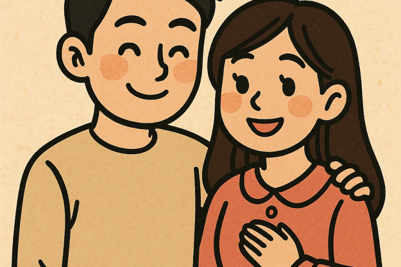 First married couple after public matchmaking program in Gimhae