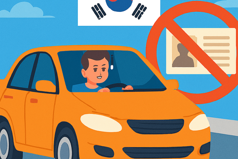 Over 400 people died in South Korea involving unlicensed drivers in the last 4 years.